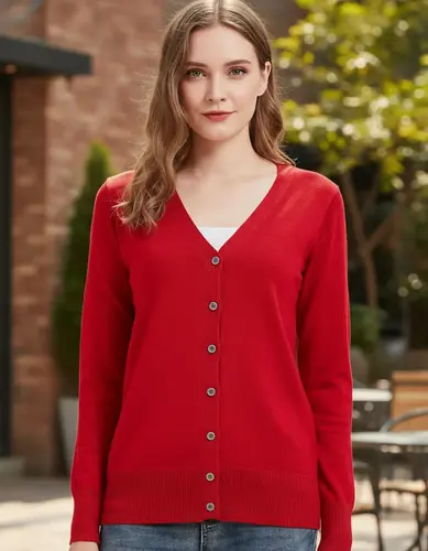 Cardigan Saco Alicrado Saquiti Abrigo Sweater