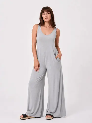Enterito Mono Monoprenda Jumper Gris Liso M