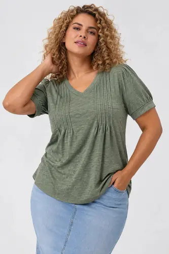 Remera Manga Corta Mujer Varios Colores Y Talles Verde Claro Xl
