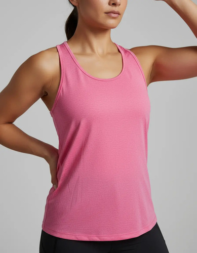 Musculosa Dry Fit Deportiva Fucsia 10