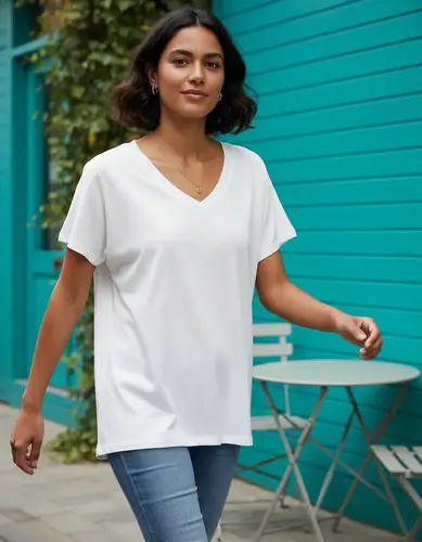Remera Algodón Holgada Calidad Blanco 3
