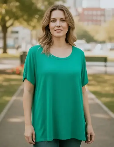 Blusa Remera Remerón Plus Size Manga Corta