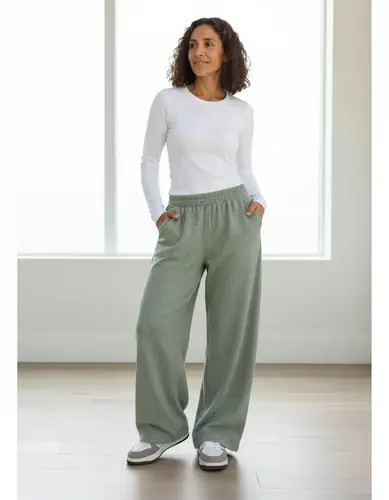 Pantalón Angorina Lanilla Aspen Varios Talles Verde Claro 1