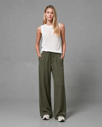 Pantalón Recto Para Mujer  Sport Spandex