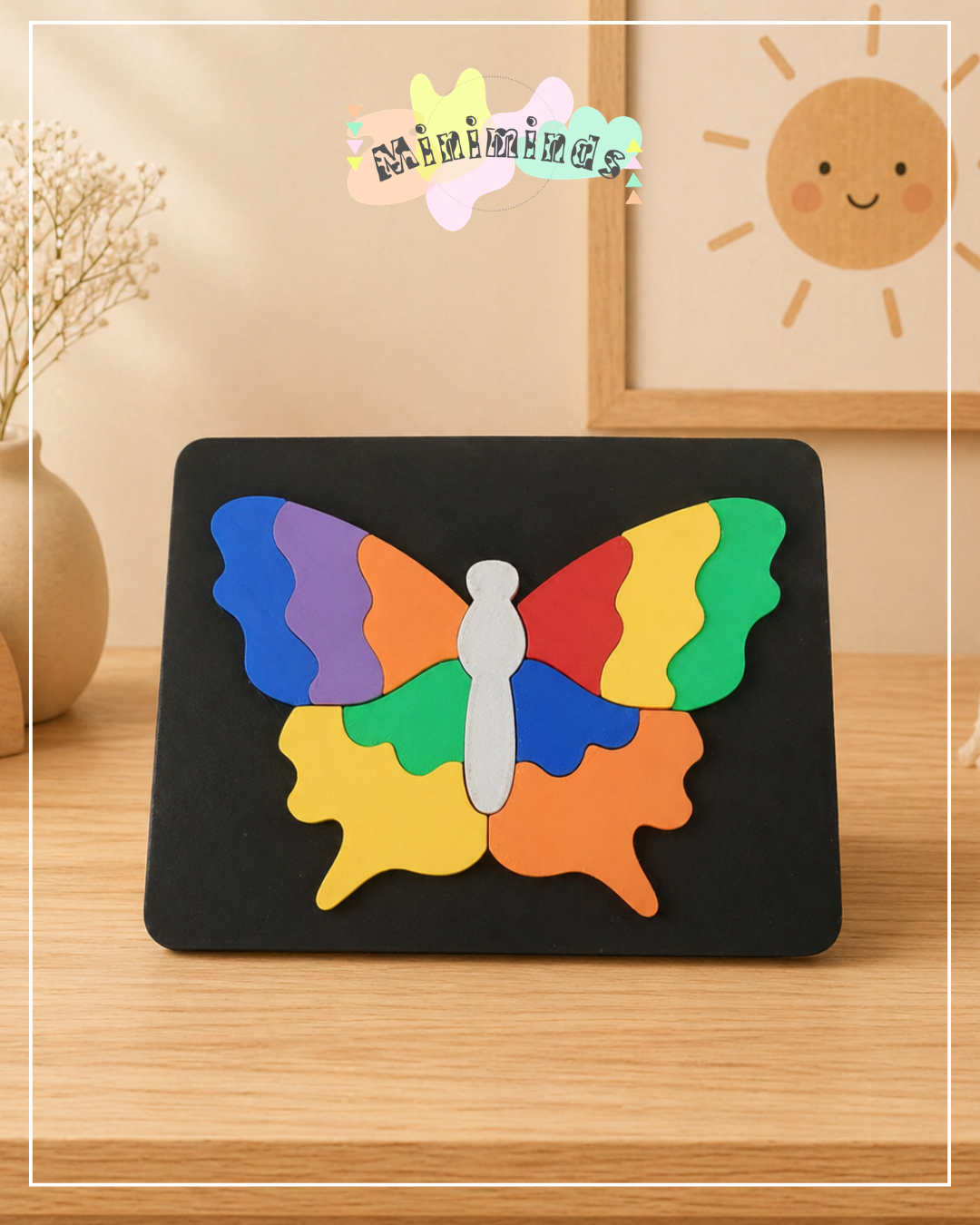 ROMPECABEZAS INFANTIL MARIPOSA