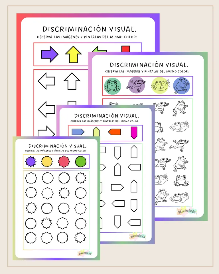 DISCRIMINACIÓN VISUAL (PDF)