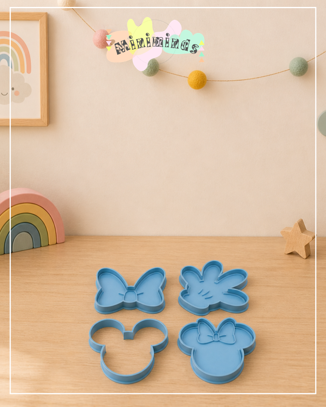 CORTADORES DE GALLETA (x3)