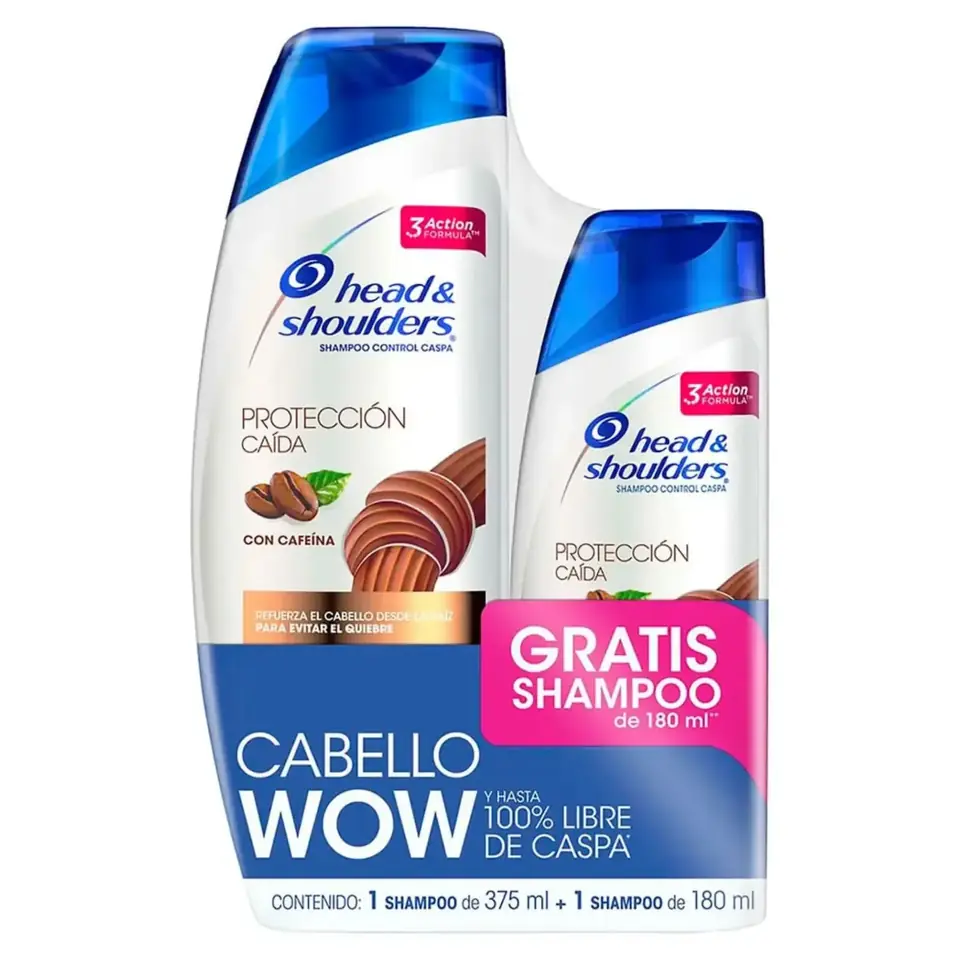 Pack Head&Shoulders shampoo 375 + shampoo 180