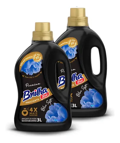 SUAVIZANTE BRILHA PREMIUM 3L