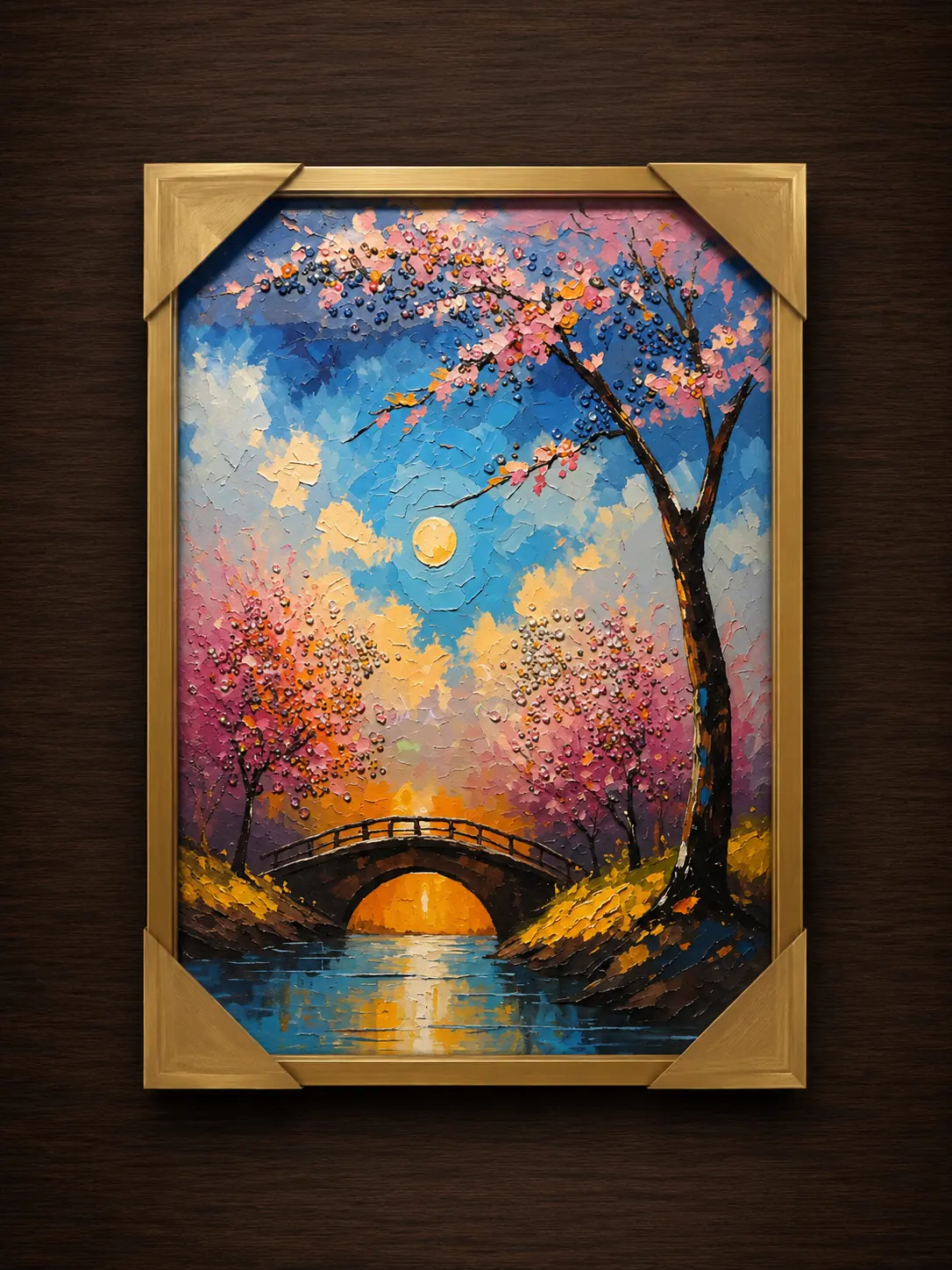 Cuadro Decorativo – Atardecer Japonés