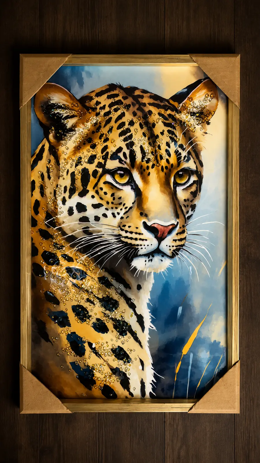 CUADRO DECORATIVO – LEOPARDO 45X65CM