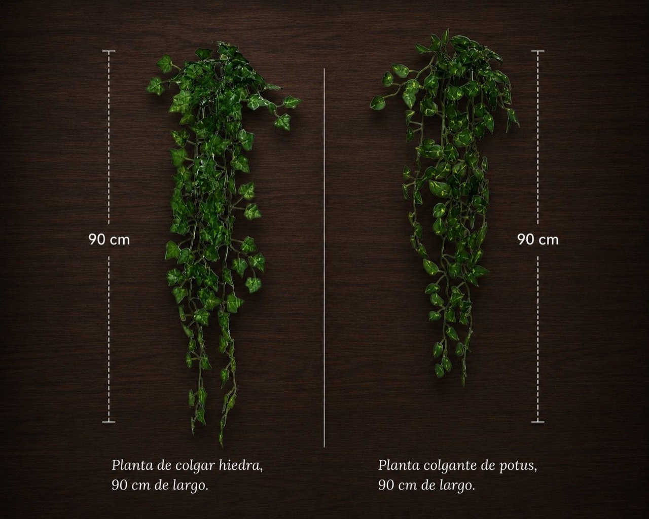 Planta colgante artificial 90 cm