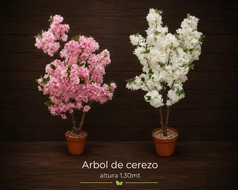 Árbol de cerezo artificial 1,30 m