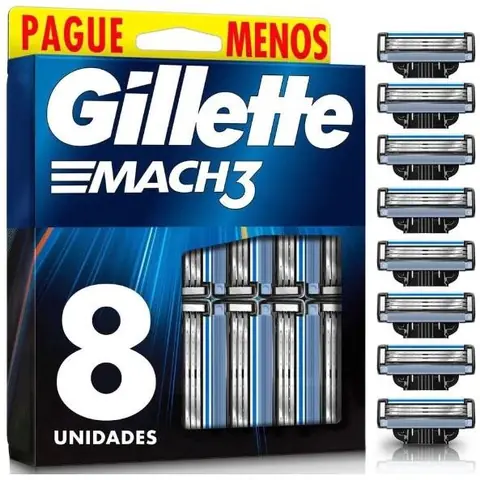 Gillette Mach3 8 unidades