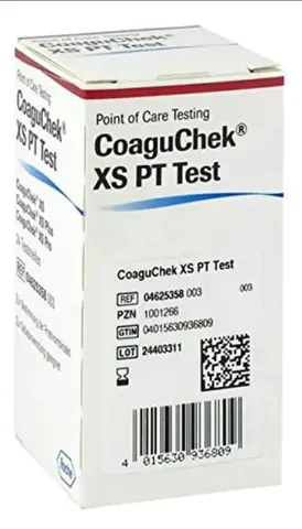 Tiras de coaguchek 24 u