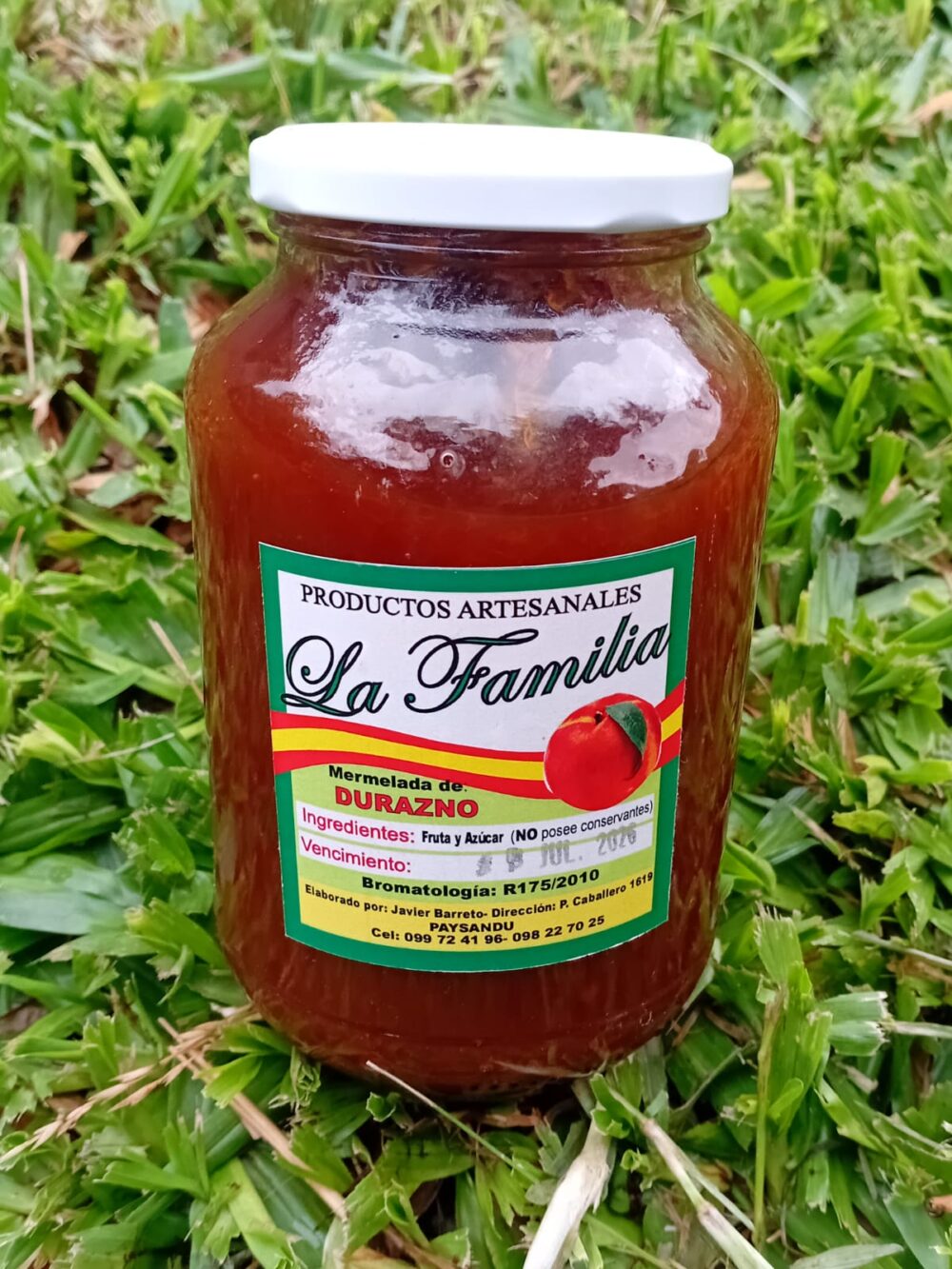 Mermelada de DURAZNO 1 Kg.