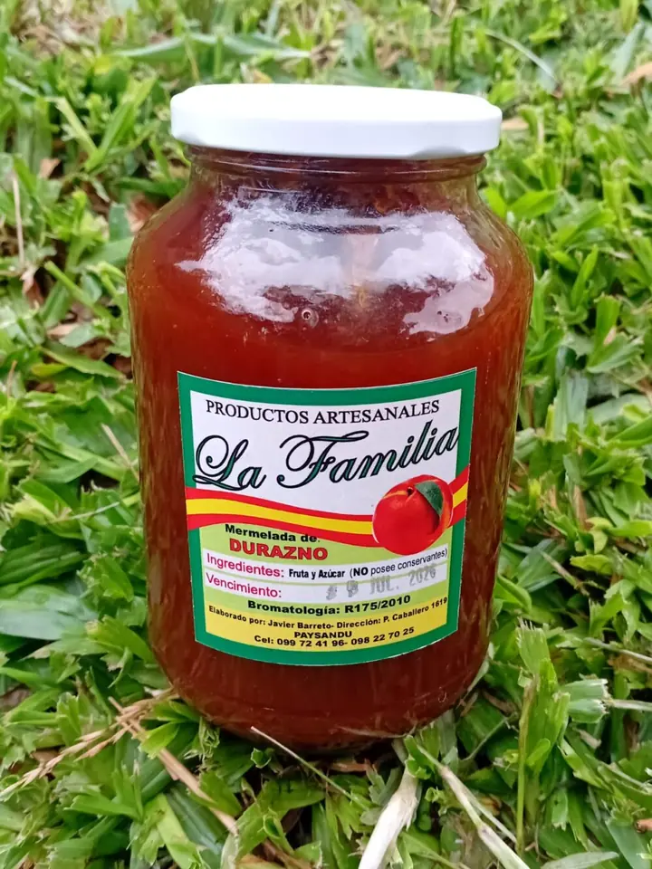 Mermelada de DURAZNO 1 Kg.