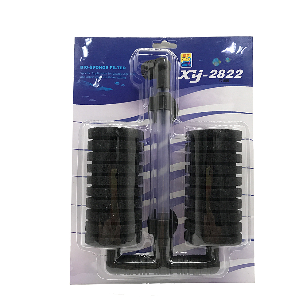 Filtro de doble esponja cilíndrico XY- 2822