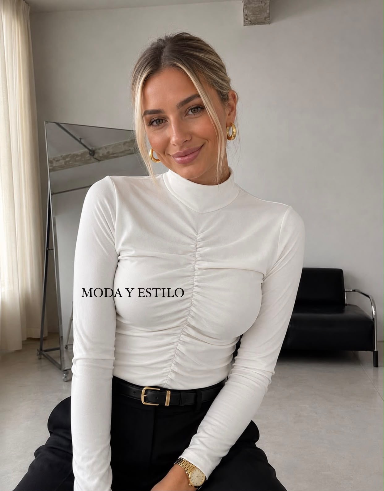 Bodys Polera Frunce