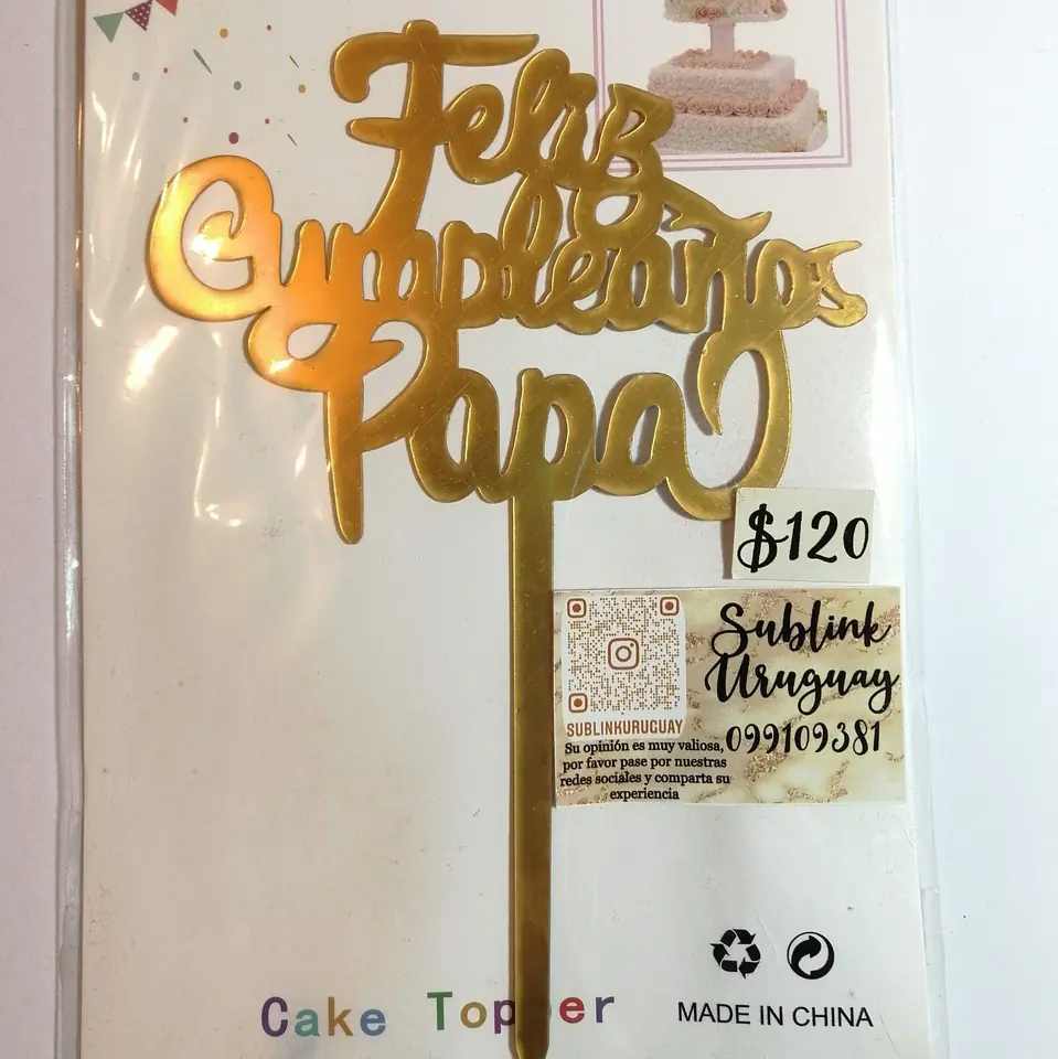 Feliz cumpleaños papa