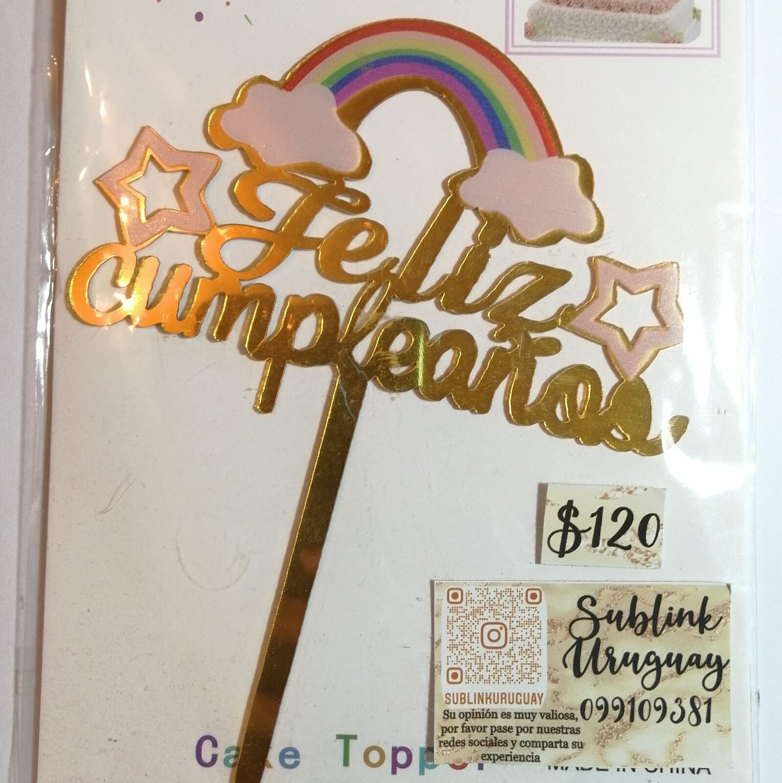 Feliz cumpleaños Arcoiris