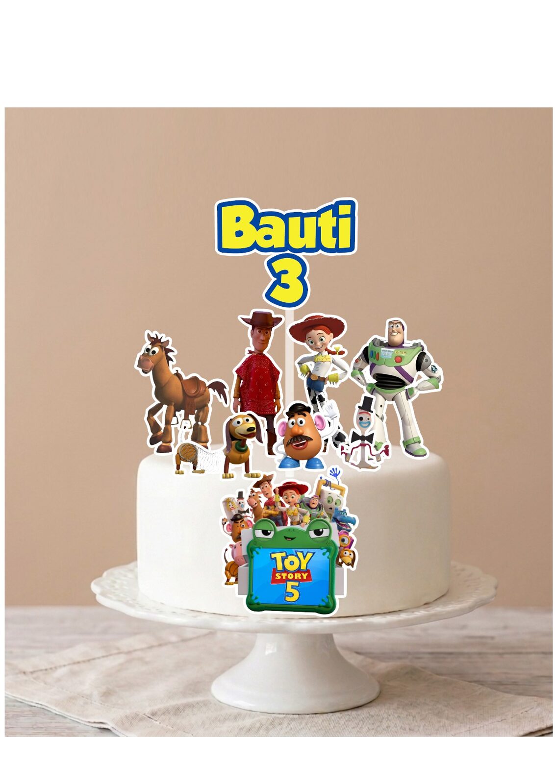 Cake topper Toy Story 5