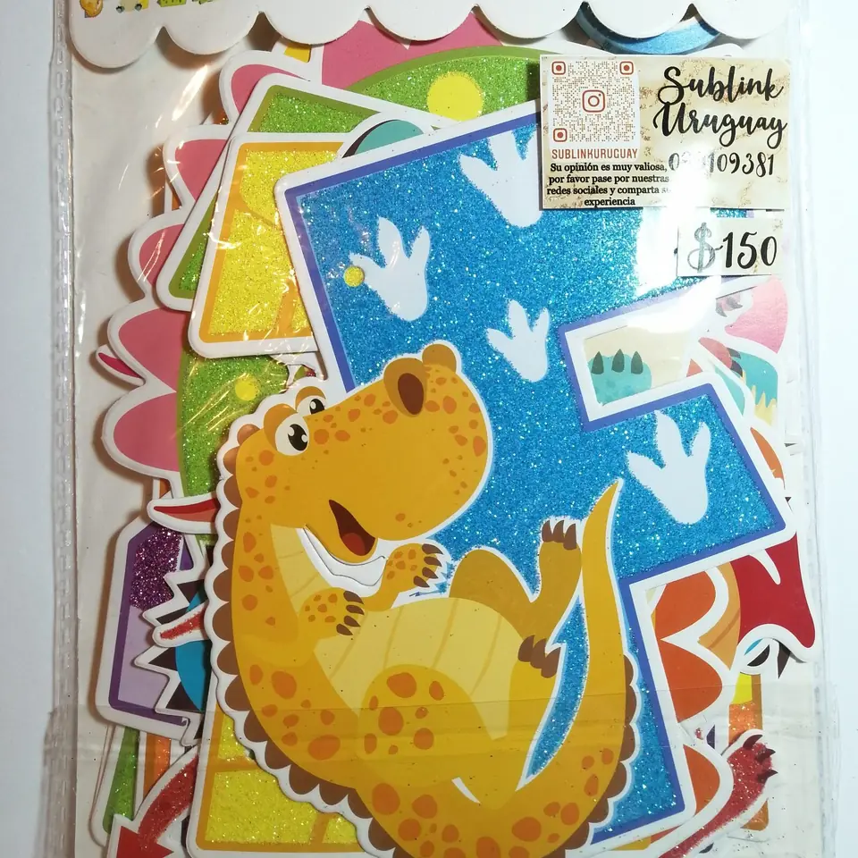 Banderin dinosaurios