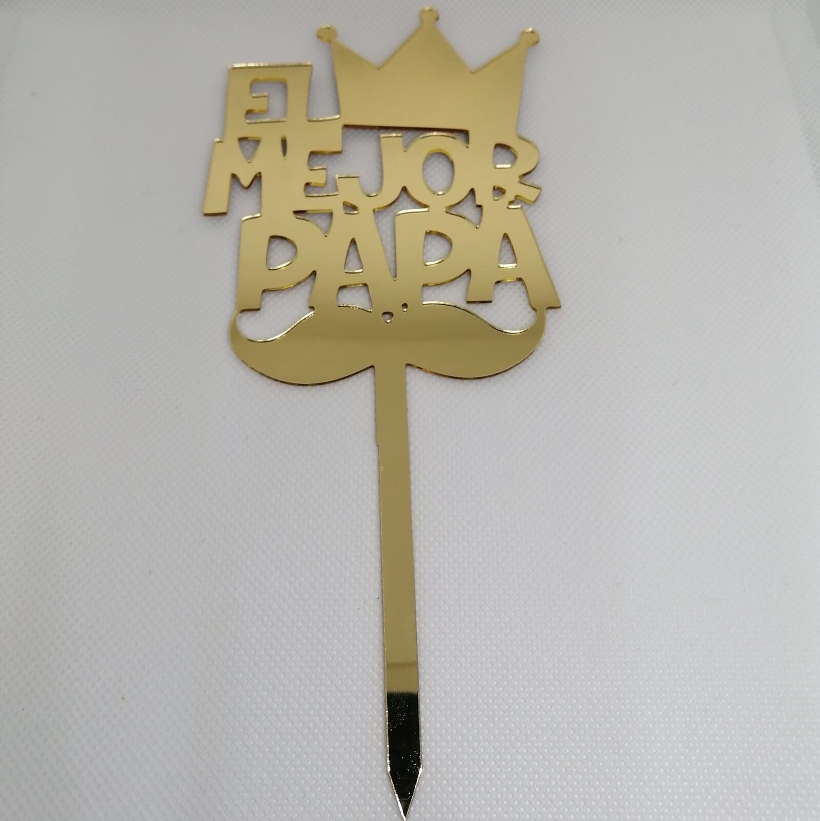 cake topper el mejor papá