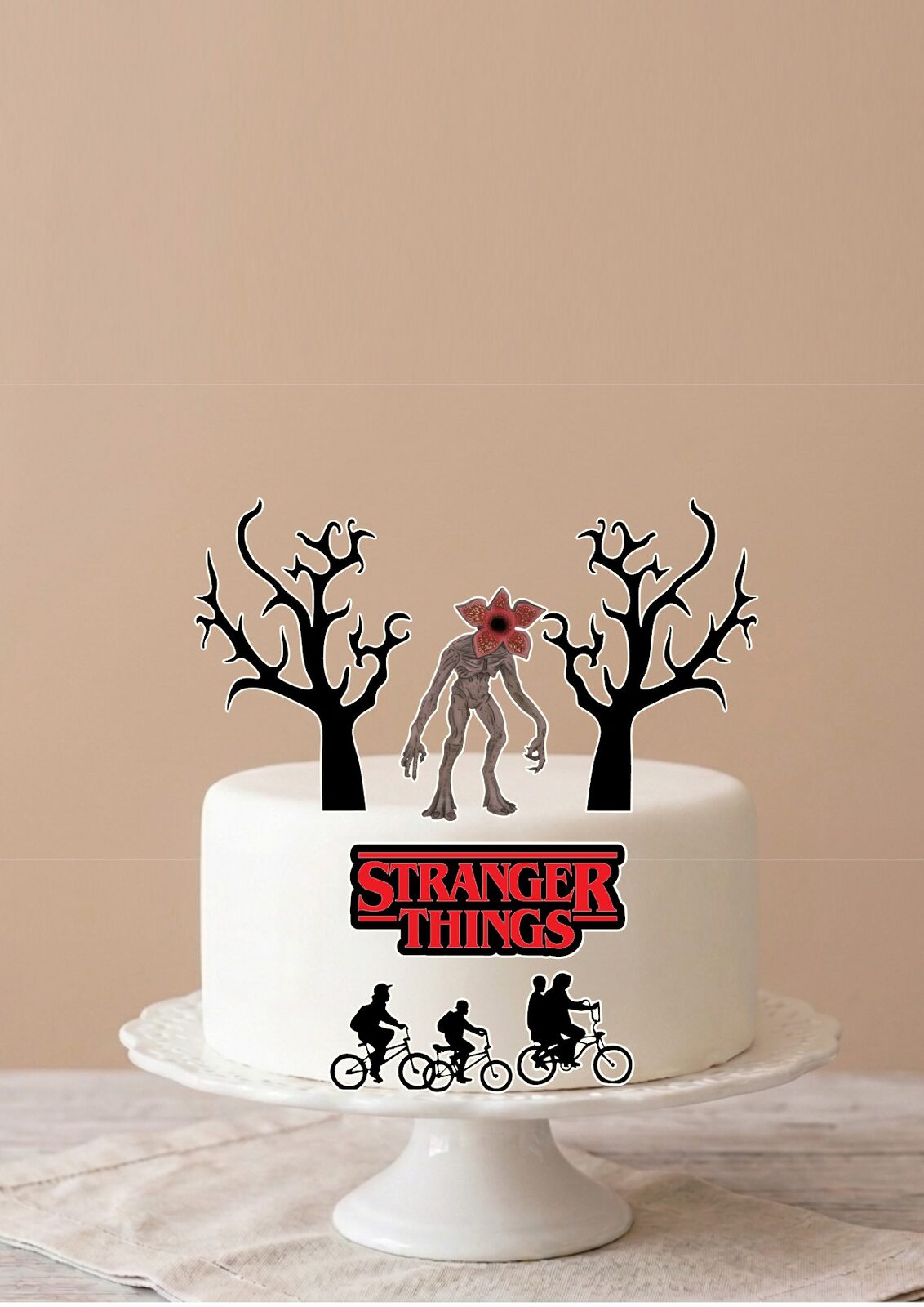 Cake topper Stranger Things