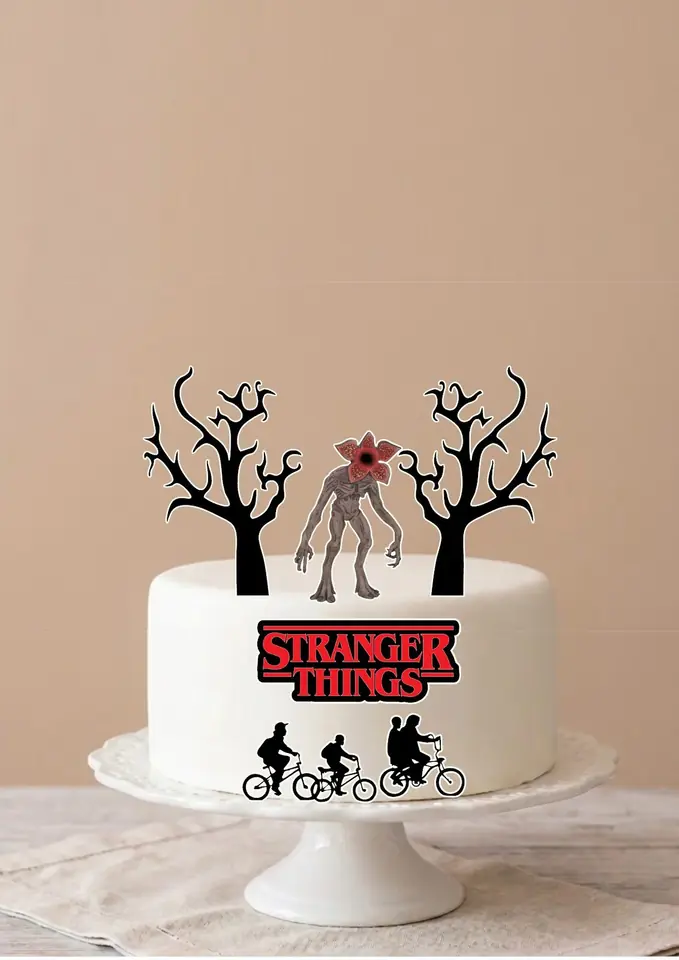 Cake topper Stranger Things