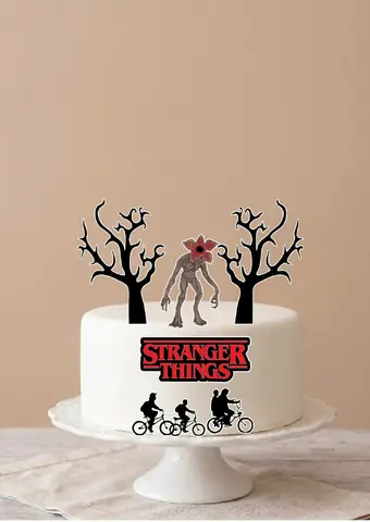 Cake topper Stranger Things