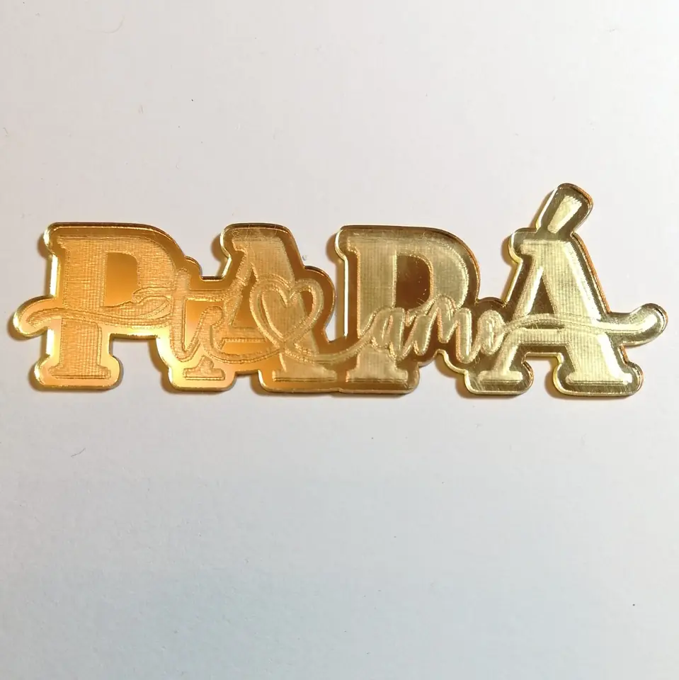 Papá te amo grabado