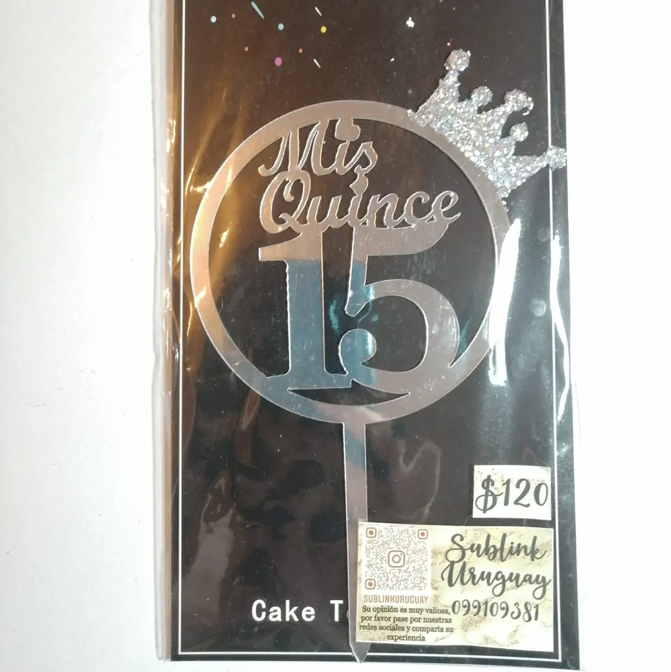 Mis Quince corona