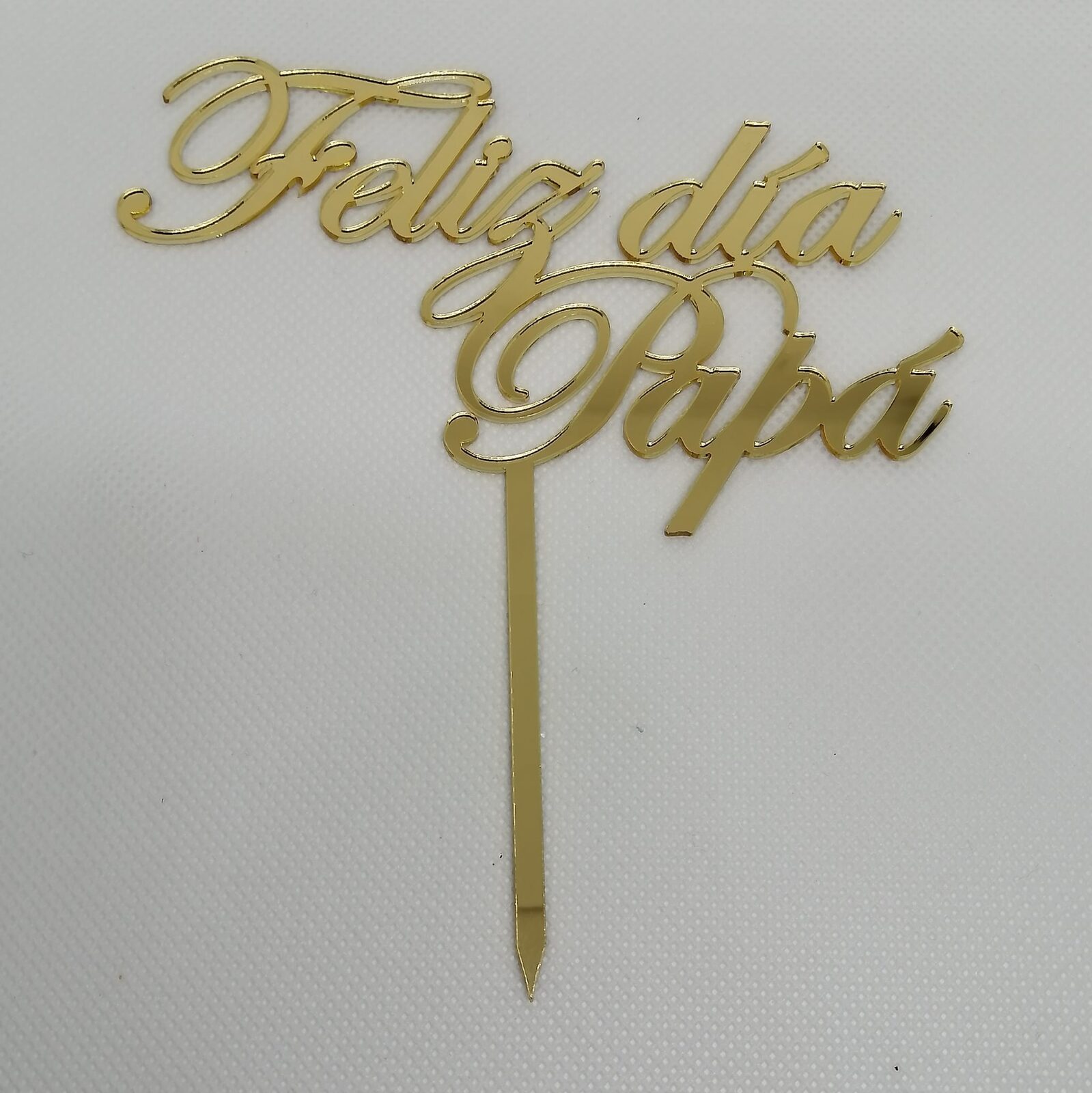 Feliz dia papá cursiva