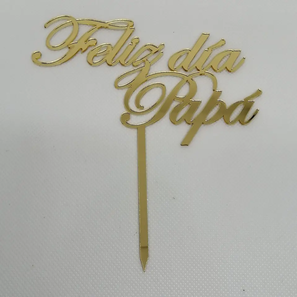 Feliz dia papá cursiva
