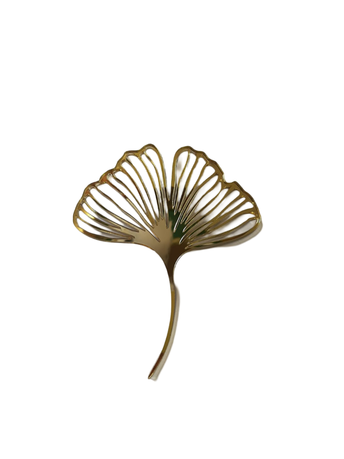 Cake topper hoja ginkgo biloba