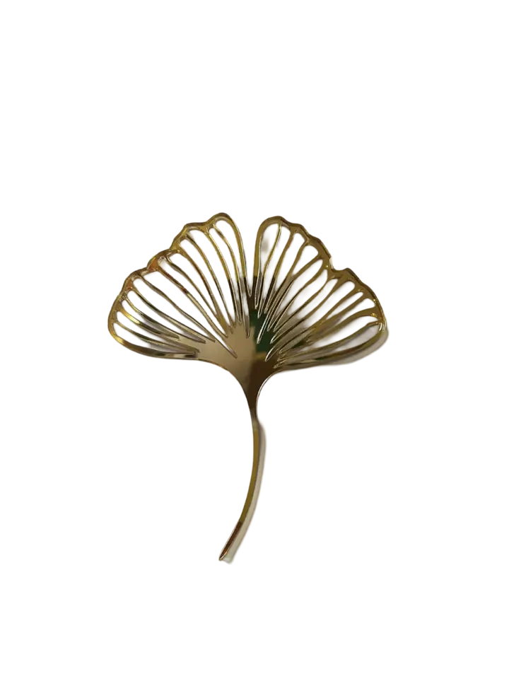 Cake topper hoja ginkgo biloba