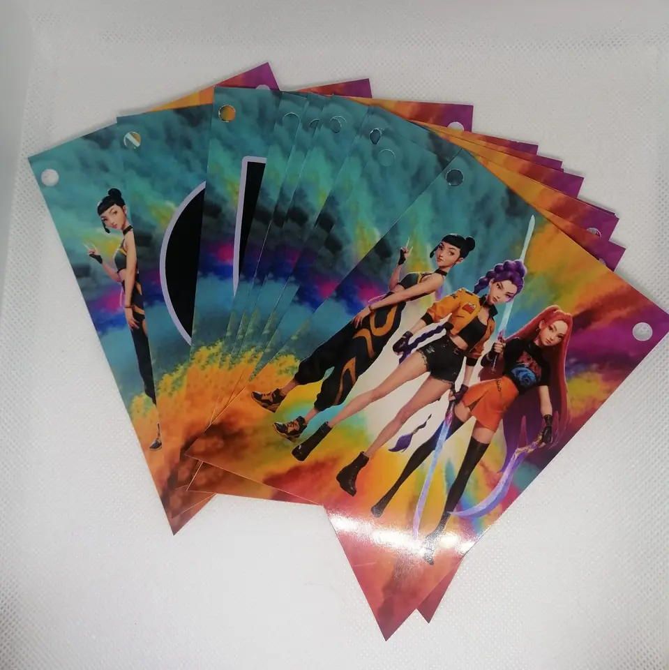 banderin personalizado kpop demon hunters, Las Guerreras K-pop