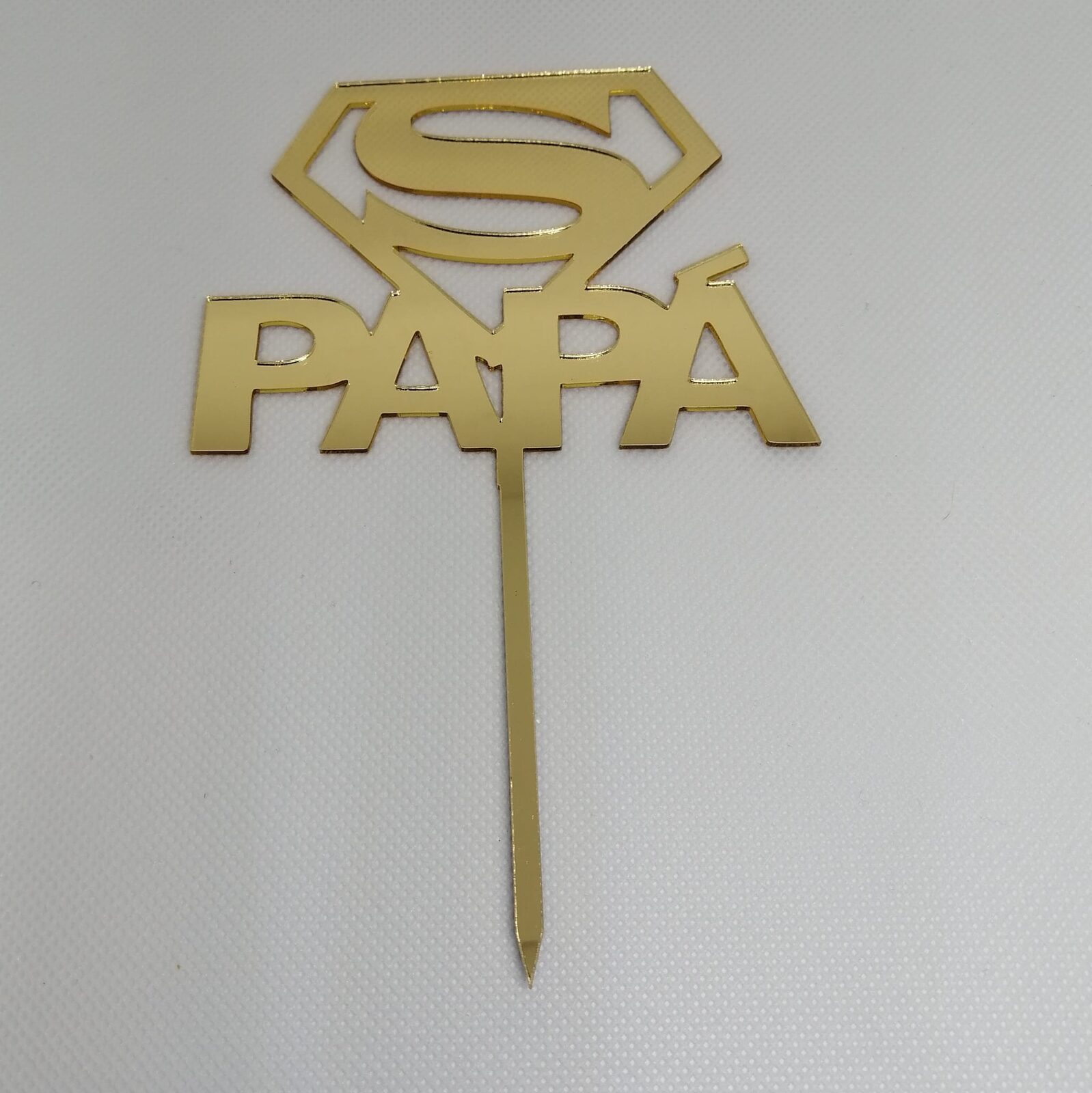 Cake topper Super papá