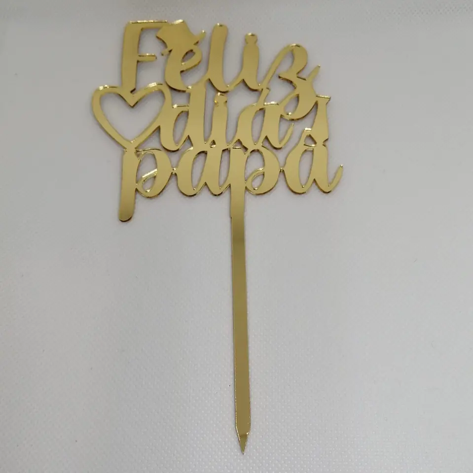 Cake topper Dia del Padre