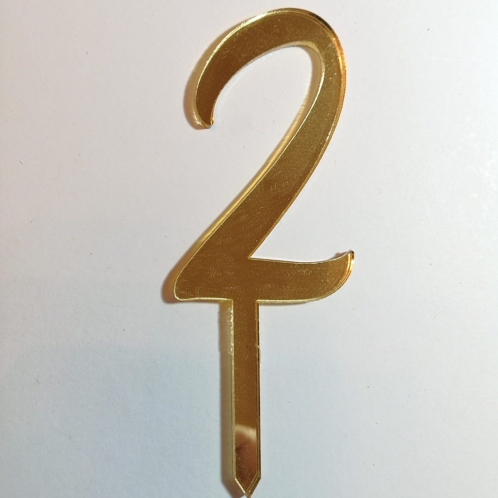 Numeros acrilico 3mm varios colores (con o sin palito)