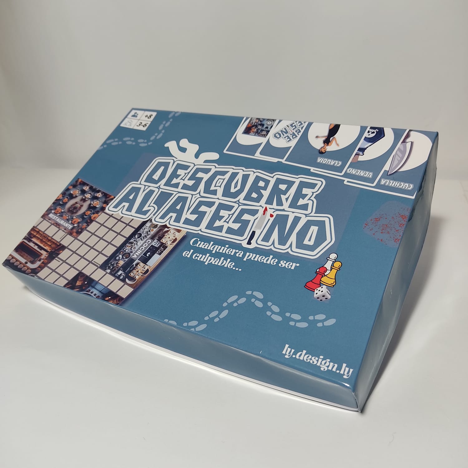 Juego de mesa "Descubre al Asesin*"