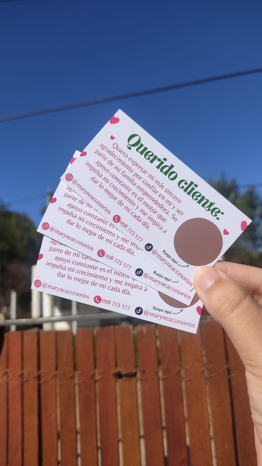 Raspaditas personalizadas