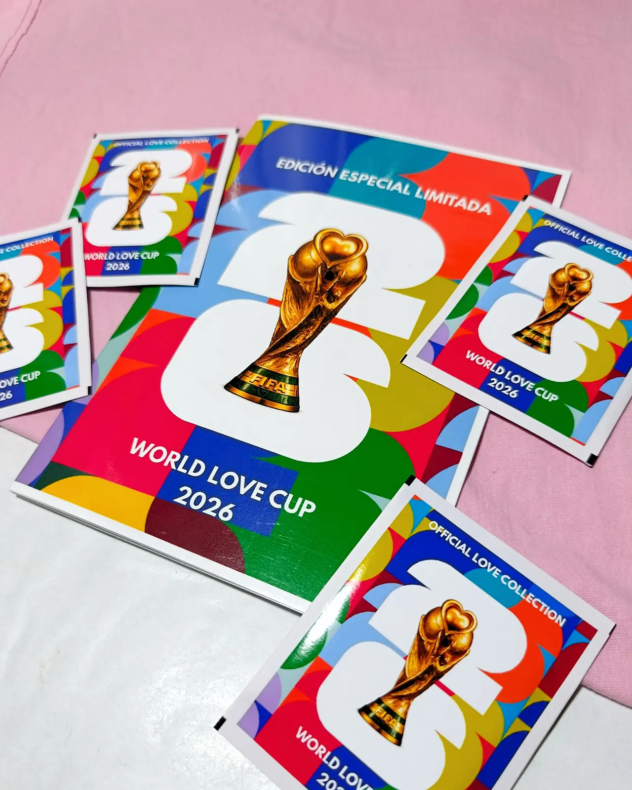 Álbum de figuritas versión mundial 2026