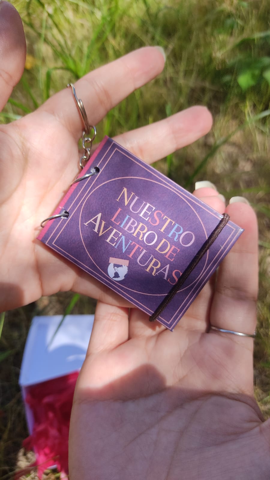 Llavero libro de aventuras