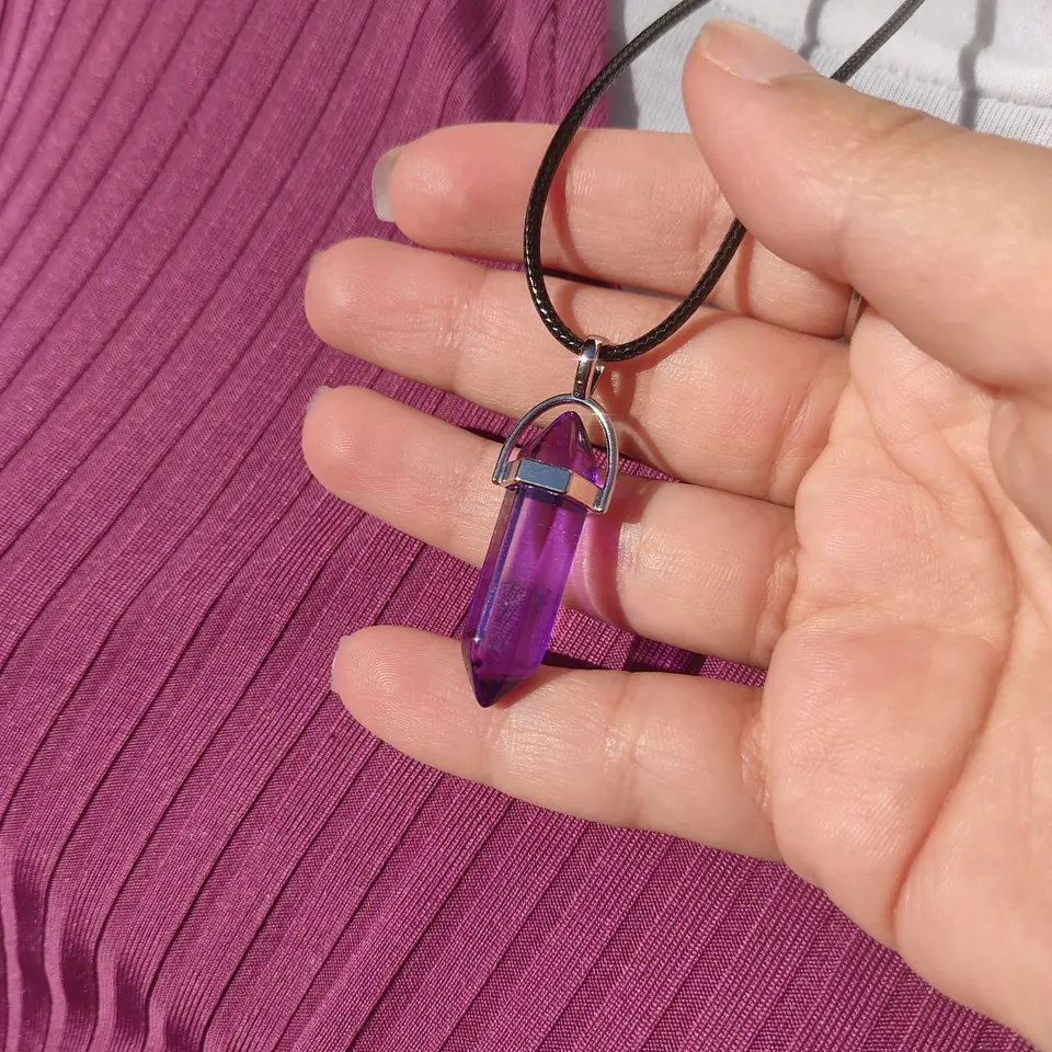 Cadenitas con dije de piedra