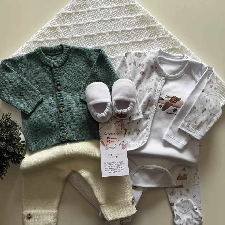 Conjunto de hilo algodón + conjunto de algodón