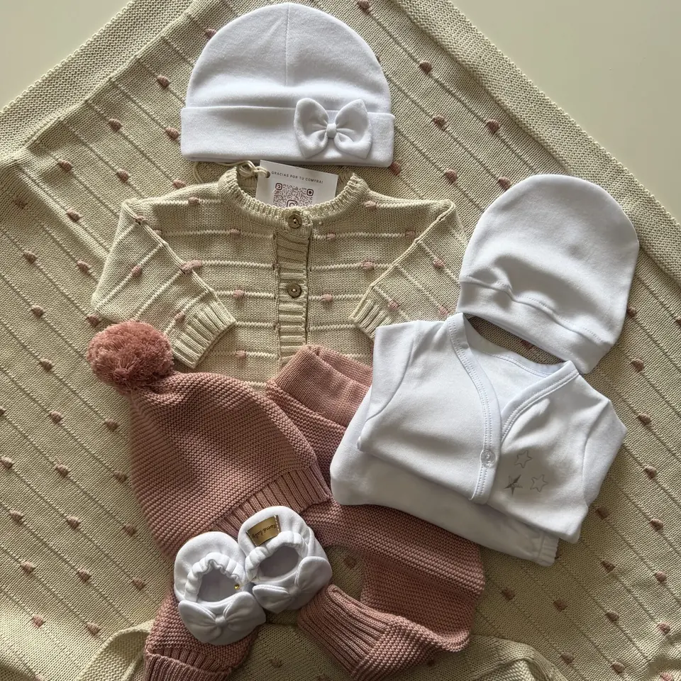 Conjunto de hilo algodón + conjunto de algodón