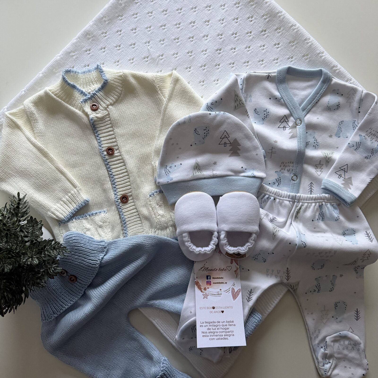 Conjunto de hilo algodón + conjunto de algodón