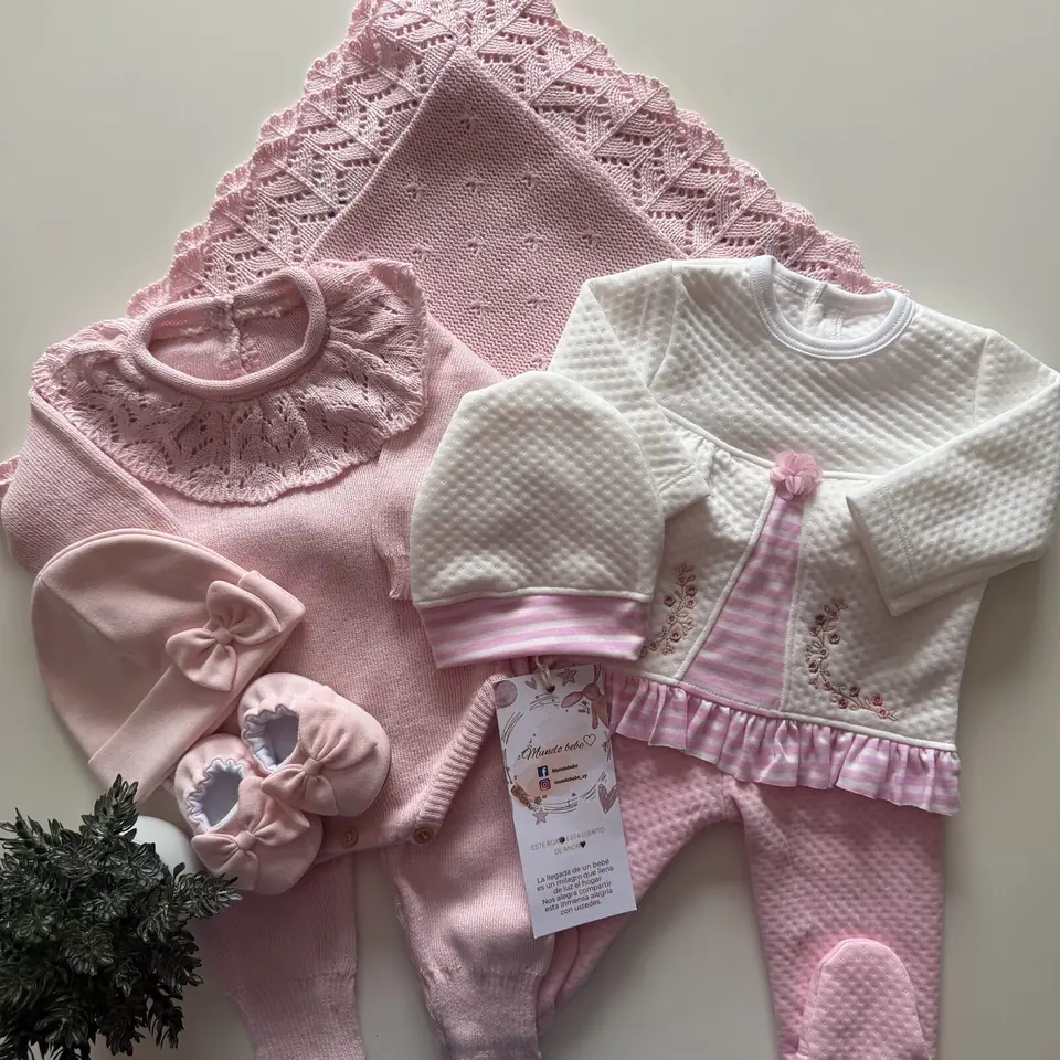 Conjunto de hilo algodón + conjunto de algodón